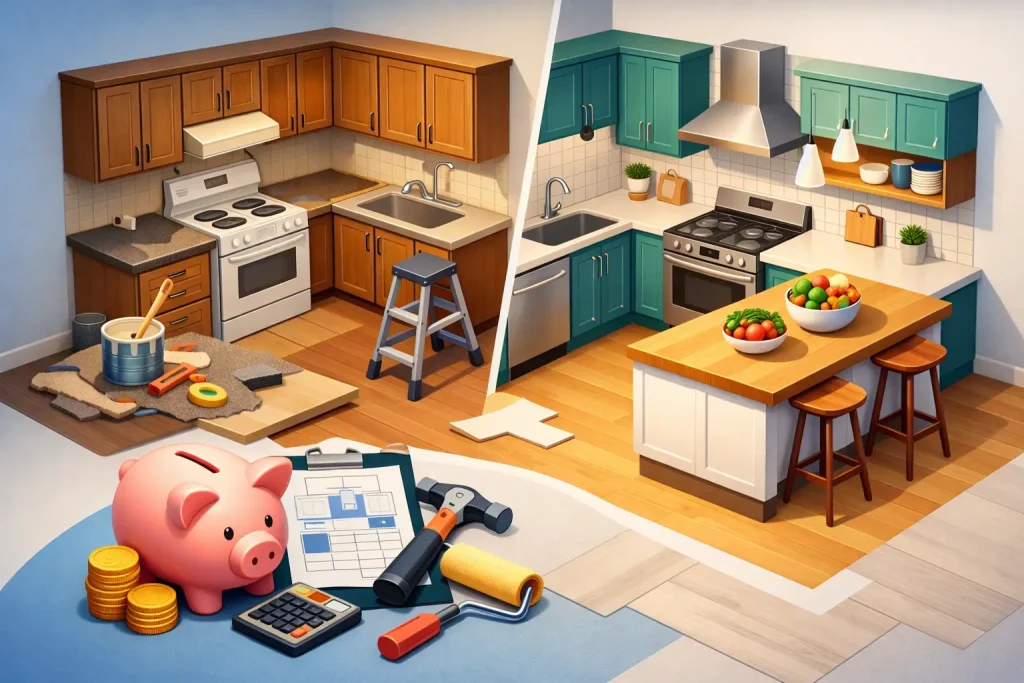 How to Remodel Kitchen for Cheap
