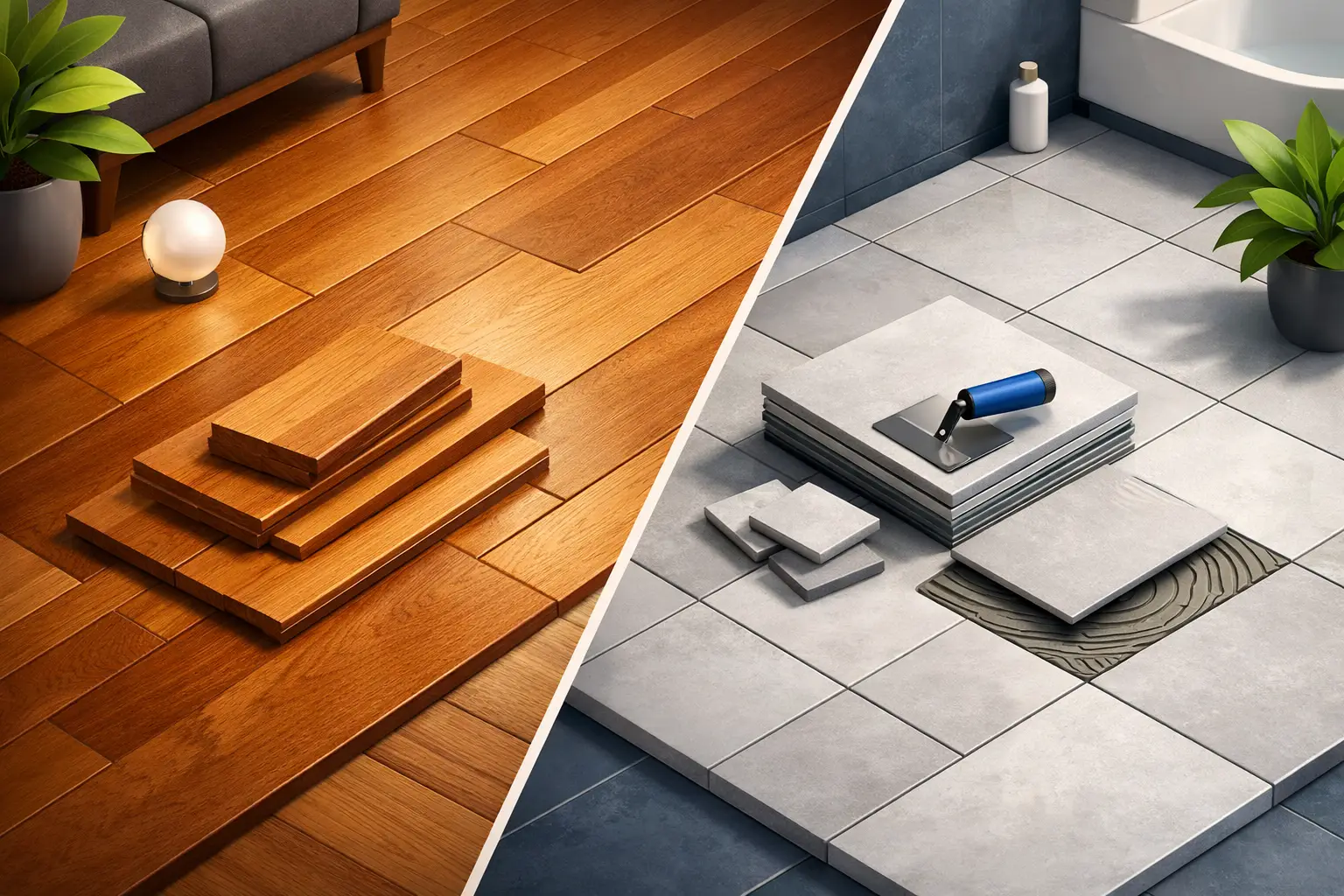 Hardwood Flooring vs Tile: Which Fits Best?