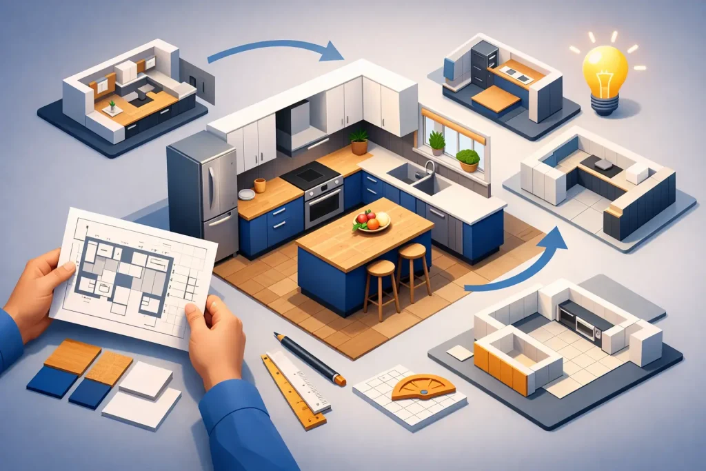 How to Design Kitchen Layout That Works