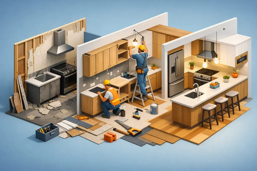 Kitchen Remodel Timeline Example That Feels Real