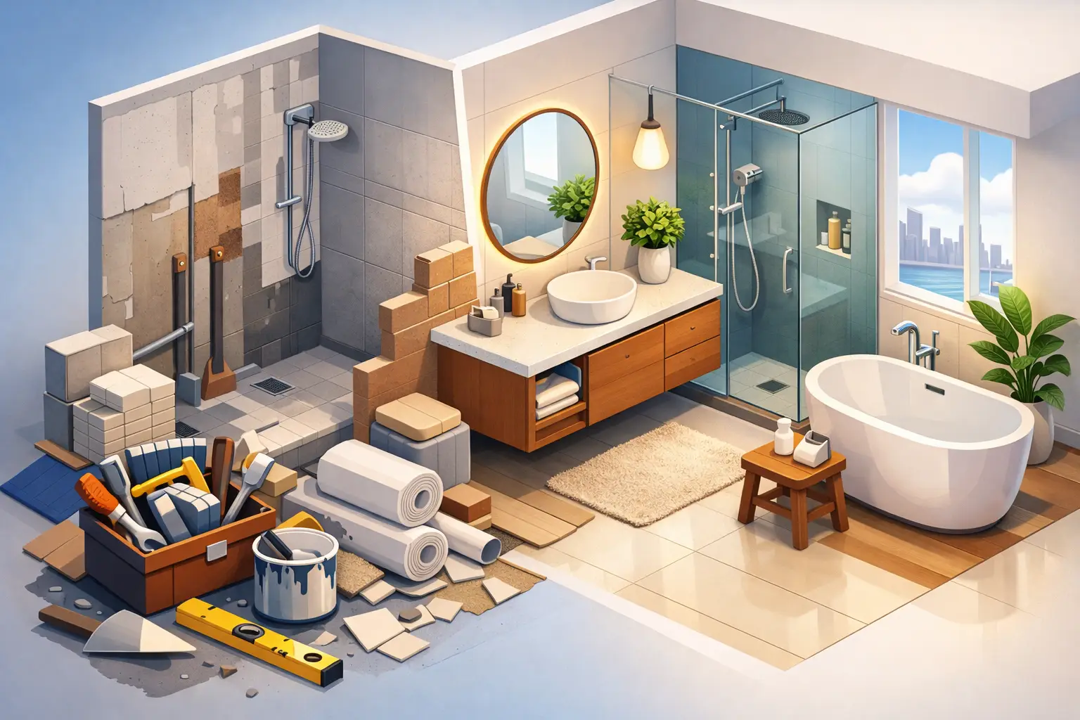 Staten Island Bathroom Renovation That Lasts