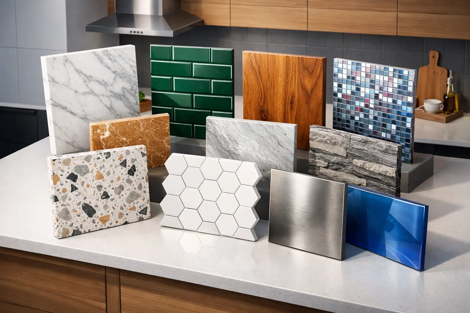 9 Best Kitchen Backsplash Materials