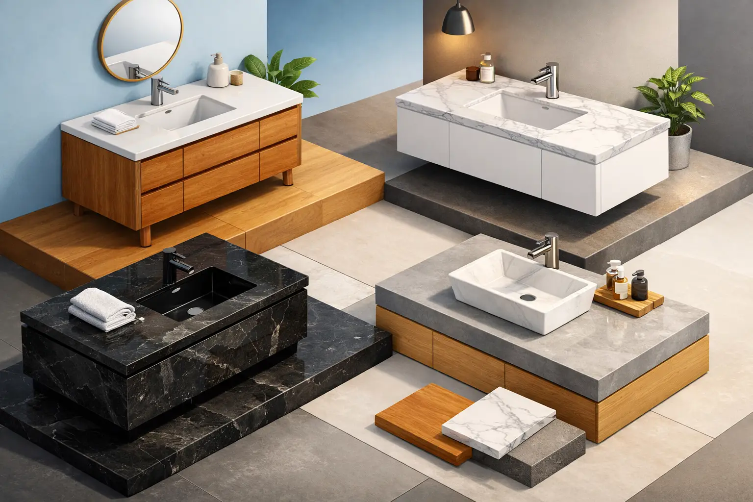 Best Bathroom Vanity Materials for Lasting Style