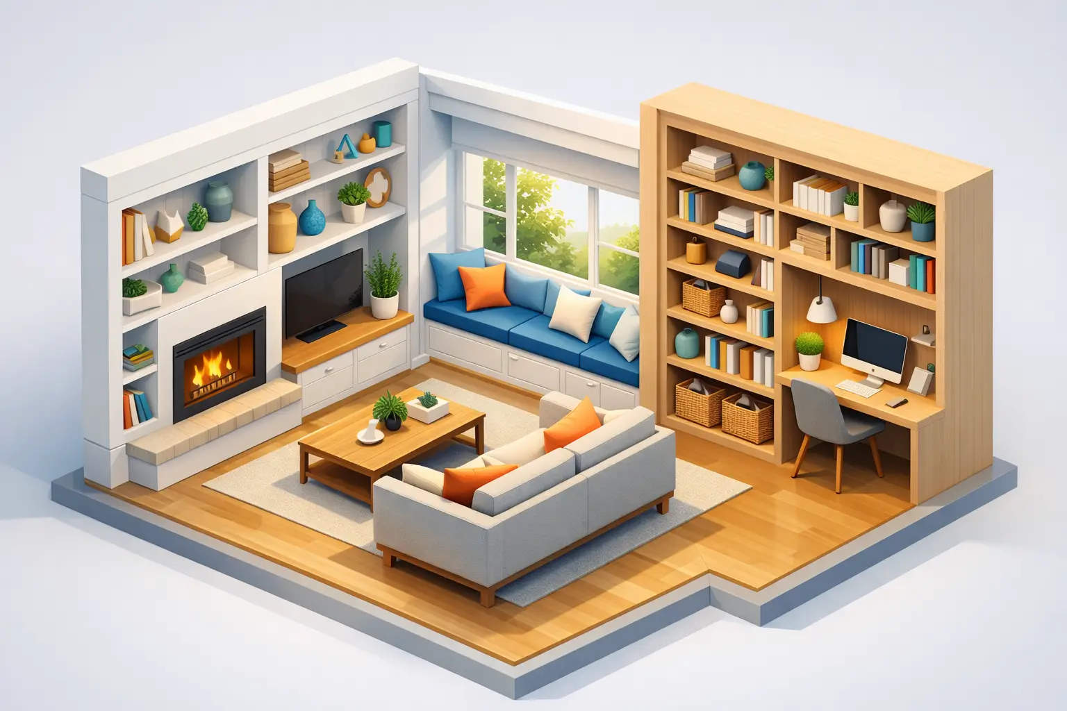 Built In Shelving Ideas That Add Value at Home