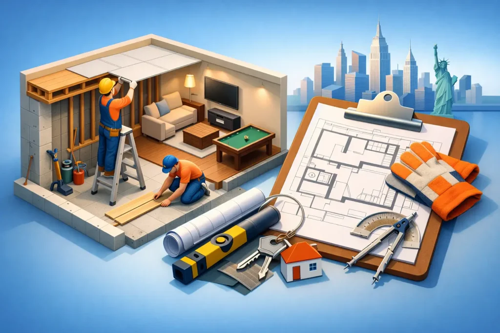 Choosing a Basement Remodeling Contractor NYC