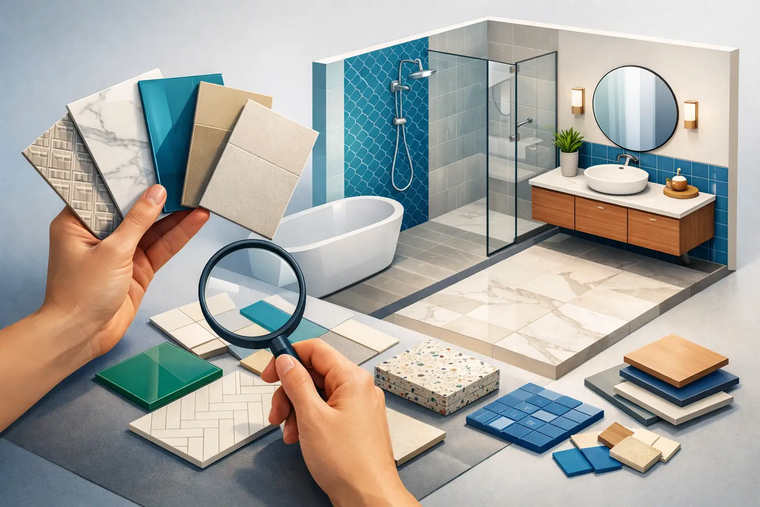 How to Choose Bathroom Tile Without Regret