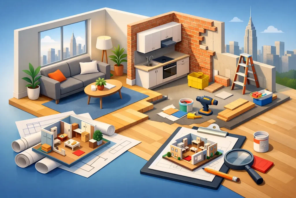 NYC Apartment Renovation Checklist: 10 Key Steps