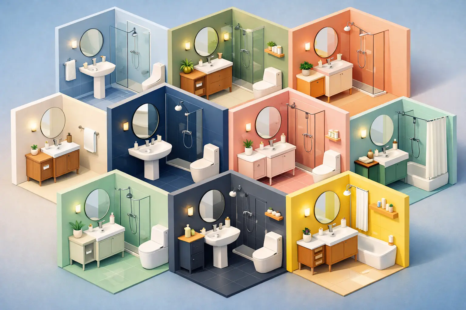 10 Best Paint Colors for Small Bathrooms