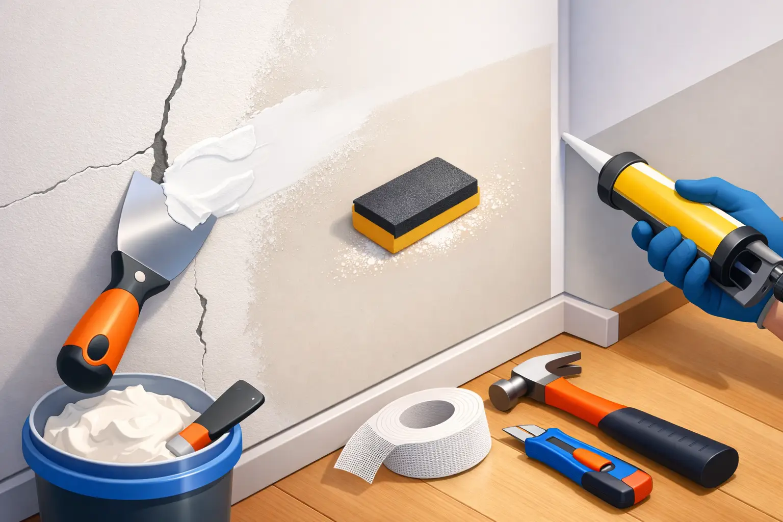 How to Repair Drywall Cracks That Keep Coming Back