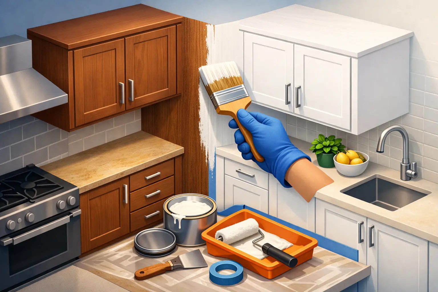 Can You Paint Cabinets? When It’s Worth the Work