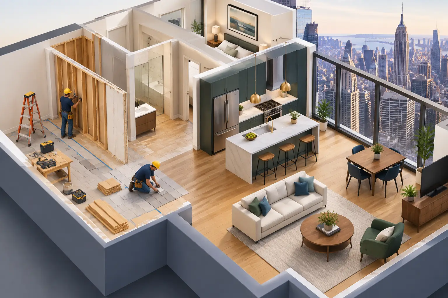 NYC Condo Renovation Done the Right Way