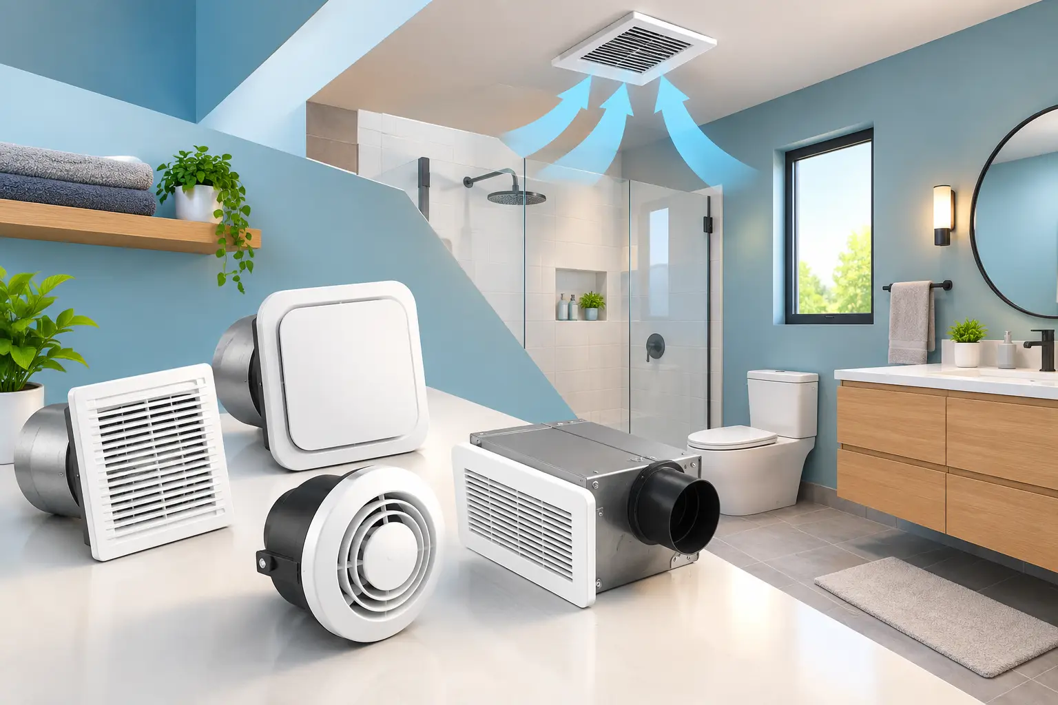 Best Bathroom Ventilation Fans for Remodels