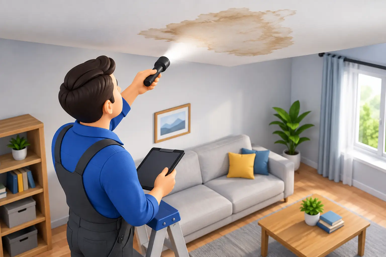 How to Assess Water Stains Before They Spread